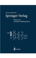 Springer-Verlag: History of a Scientific Publishing House