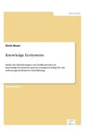 Knowledge EcoSystems: Studie der Anforderungen von Großkonzernen an Knowledge-EcoSystems und ein Lösungsvorschlag für eine softwareagentenbasierte Hybridlösung