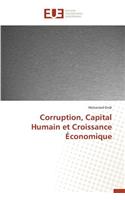 Corruption, Capital Humain Et Croissance Économique