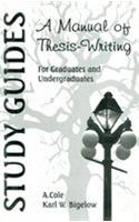 Manual Of Thesis-Writing