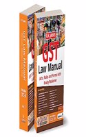 R.K. Jain's GST Law Manual [CGST/IGST (Amdt.) Acts 2023] â€“ Incorporating GST Acts, Rules, Forms with GST Ready Reckoner along with SGST, Circulars, Notifications & Advance Rulings | 2 Vols.
