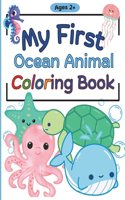 My First Ocean Animals Coloring Book