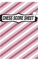 Chess Score Sheet