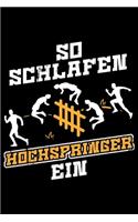 So Schlafen Hochspringer Ein: Jahreskalender für das Jahr 2020 Din-A5 Format Jahresplaner