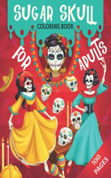 Sugar Skull Coloring Book For Adults