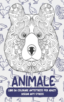 Libri da colorare antistress per adulti - Disegni Anti stress - Animale
