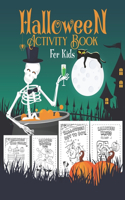 Halloween Activity Book for Kids