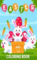 Easter Coloring Book: Coloring Book For Kids Ages 1-4