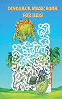 Dinosaur Maze Book For Kids