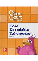 Open Court Reading, Core Predecodable and Decodable 4-Color Takehome Book 1, Grade 1