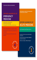 Pack of Oxford Handbook of Emergency Medicine and Oxford Handbook of Acute Medicine