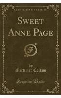 Sweet Anne Page (Classic Reprint)