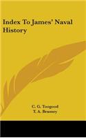 Index To James' Naval History