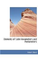 Elements of Latin Hexameters and Pentameters