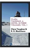 Clara Vaughan [by R.D. Blackmore].