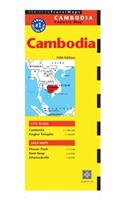 Cambodia Country Map