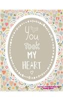 You Took My Heart 2019-2020 18 Month Academic Year Monthly Planner