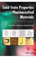 Solid-State Properties of Pharmaceutical Materials