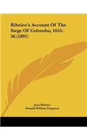 Ribeiro's Account Of The Siege Of Colombo, 1655-56 (1891)
