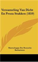 Verzameling Van Dicht En Proza Stukken (1859)