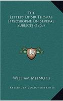 The Letters of Sir Thomas Fitzosborne on Several Subjects (1763)