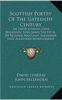 Scottish Poetry of the Sixteenth Century