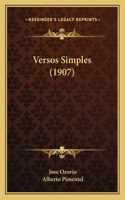 Versos Simples (1907)