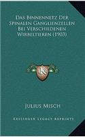 Das Binnennetz Der Spinalen Ganglienzellen Bei Verschiedenen Wirbeltieren (1903)