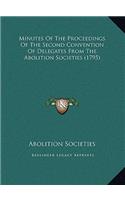Minutes Of The Proceedings Of The Second Convention Of Delegates From The Abolition Societies (1795)