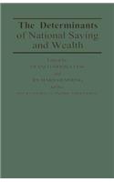 Determinants of National Saving and Wealth