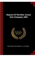 Reports of the New Jersey Zinc Company, 1852