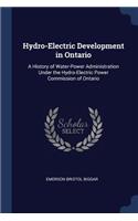 Hydro-Electric Development in Ontario