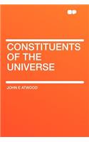Constituents of the Universe