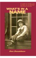 What's in A Name: (English)