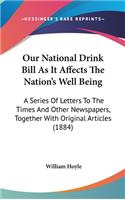 Our National Drink Bill As It Affects The Nation's Well Being