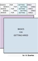 Basics for Getting Hired