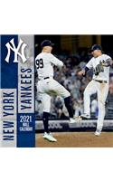 New York Yankees 2021 12x12 Team Wall Calendar