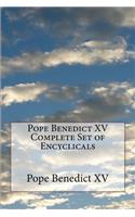 Pope Benedict XV Complete Set of Encyclicals