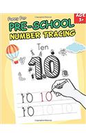 Funny for Pre-School Number Tracing Practice(number 0-20) - (Handwriting Practice & Tracing Book for Kids): Tracing Bookfor Kids