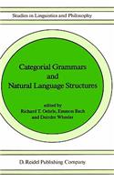 Categorial Grammars and Natural Language Structures