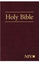 NIV, Worship Bible, Hardcover, Burgundy: New International Version, Burgundy, Worship Bible