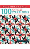 100 Any-Size Star Blocks (with CD)