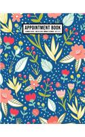 Floral Appointment Book