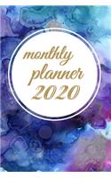 monthly planner 2020 notebook