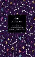 Weekly Planner 2020 with Gratitude Journal, Habit & Mood Tracker, Personal & Business TO-DOs
