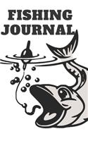 Fishing Journal: Recording Fishing Notes Experiences and Memories Organizer Keeper Write And Draw Diary 120 pages (6"x 9")