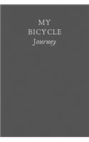 Bicycle Journey - Plain Wide Ruled Bicycle Journal