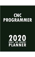 CNC Programmer 2020 Weekly and Monthly Planner
