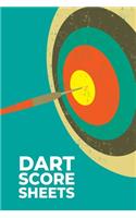 Dart Score Sheets