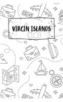 Virgin Islands: Ruled Travel Diary Notebook or Journey Journal - Lined Trip Pocketbook for Men and Women with Lines
